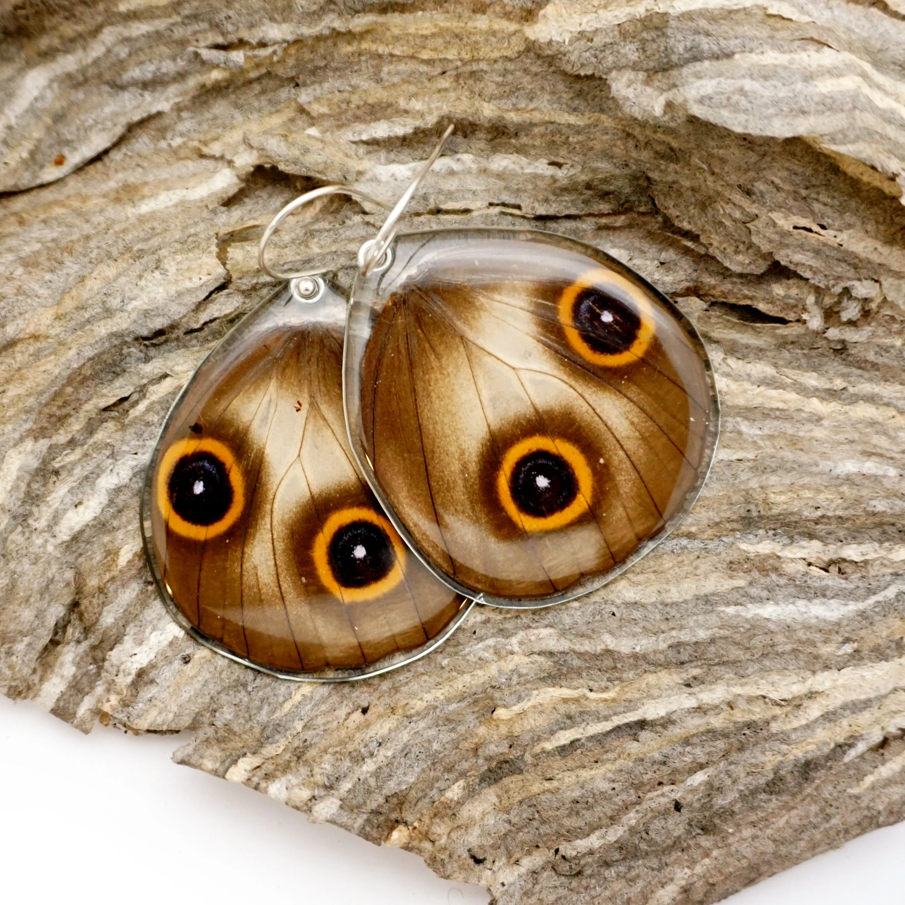 0617 Butterfly Wing Earrings, Taenaris Urania, bottom wings SPECIAL OFFER