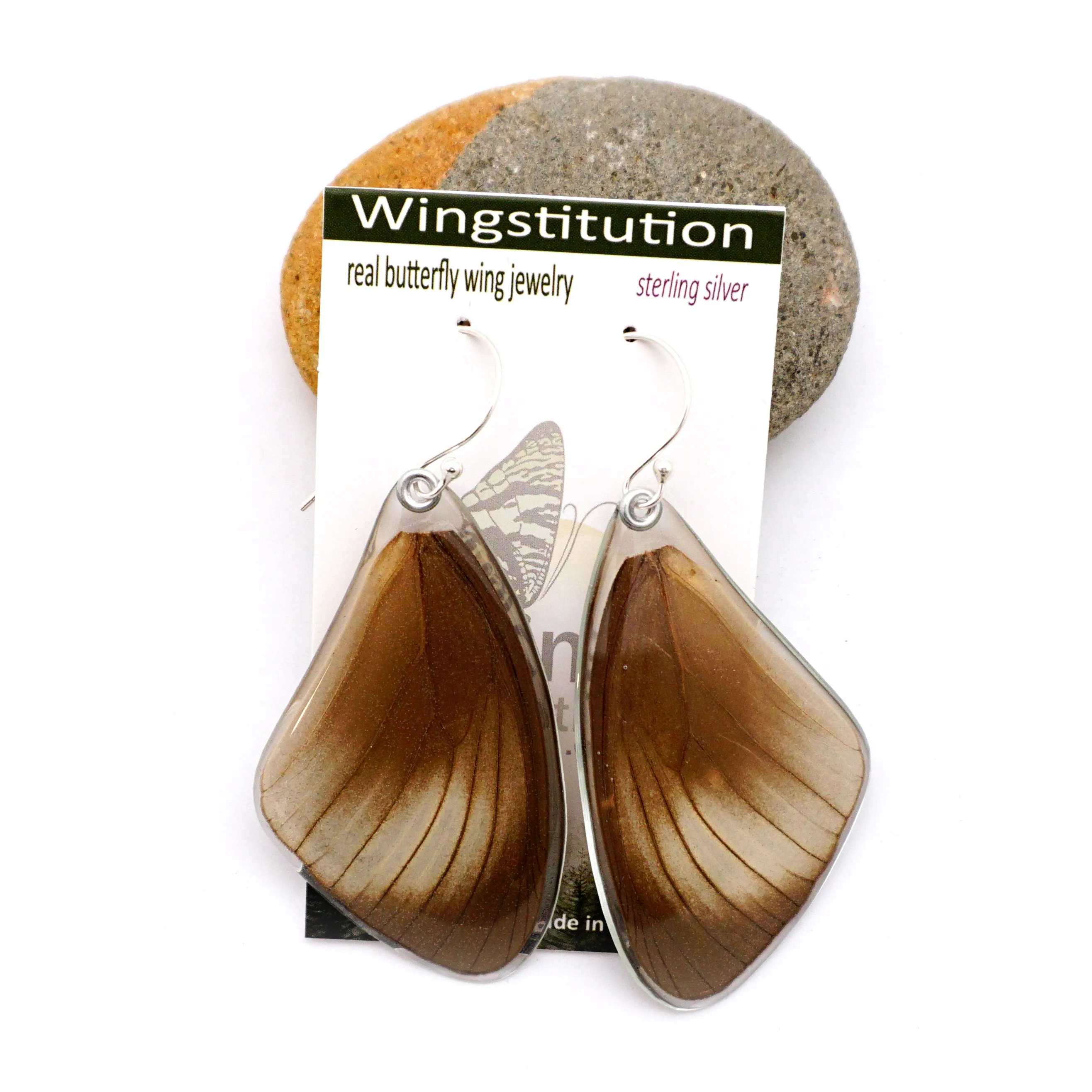 0617 Butterfly Wing Earrings, Taenaris Urania, bottom wings SPECIAL OFFER