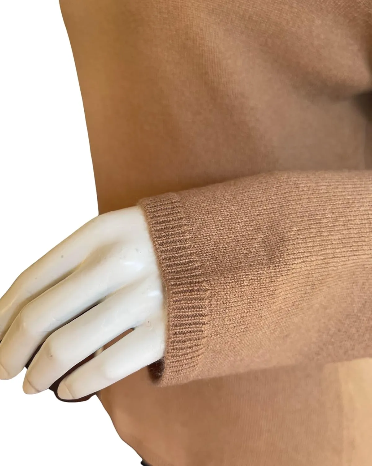 100% Cashmere Long Sleeve Pullover V Neck Sweater. Comfort, Luxury,Soft Silky Texture. Essential Classic Pullover