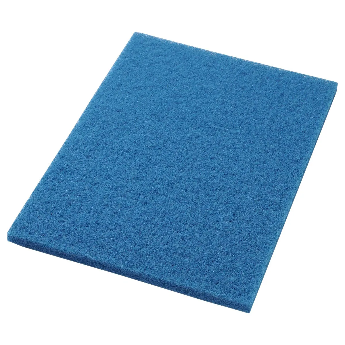 14" x 28" Blue Medium Duty Floor Scrubbing Pads - Case of 5