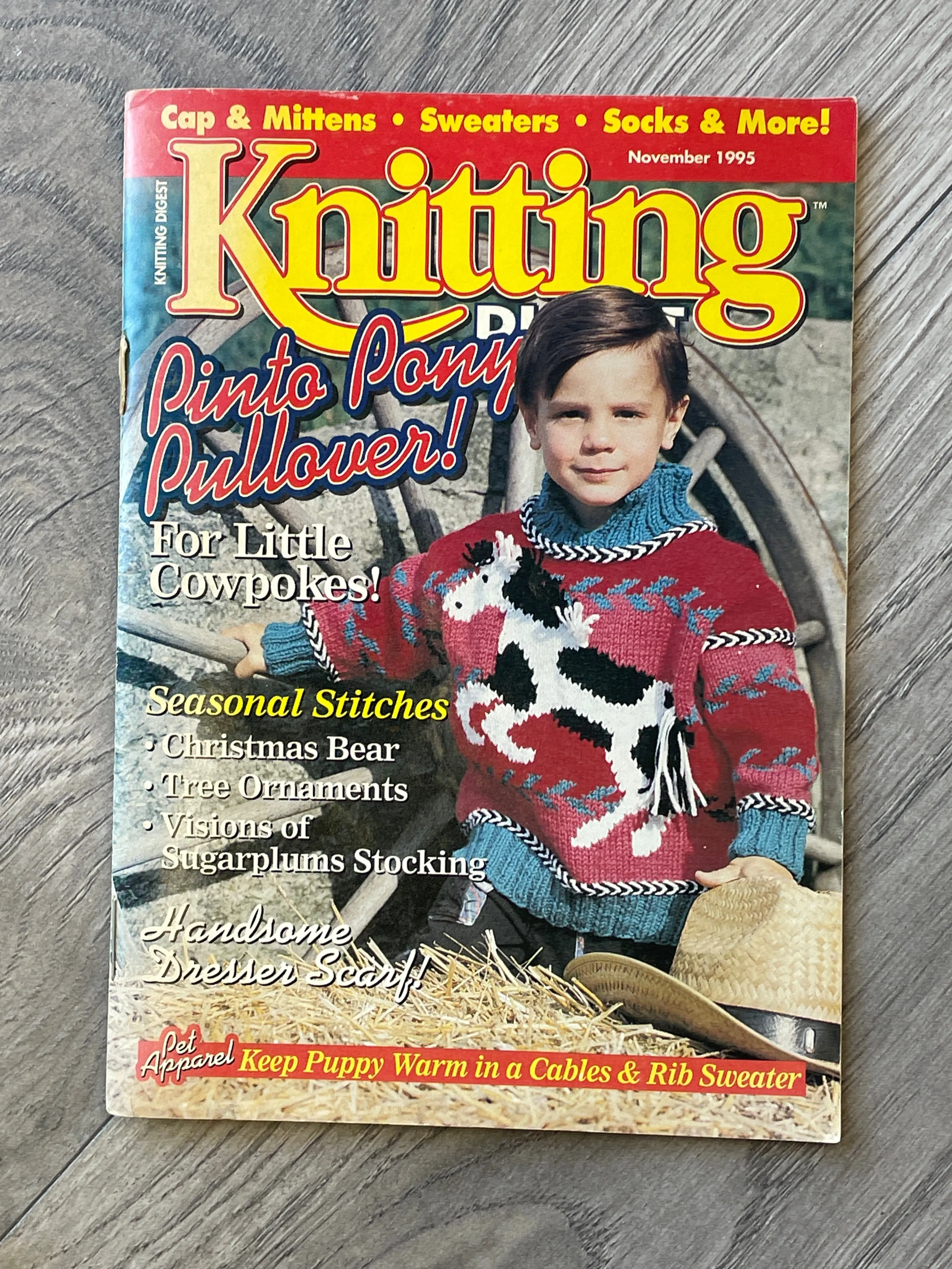 1990's Knitting Magazine Bundle - "Knitting Digest"