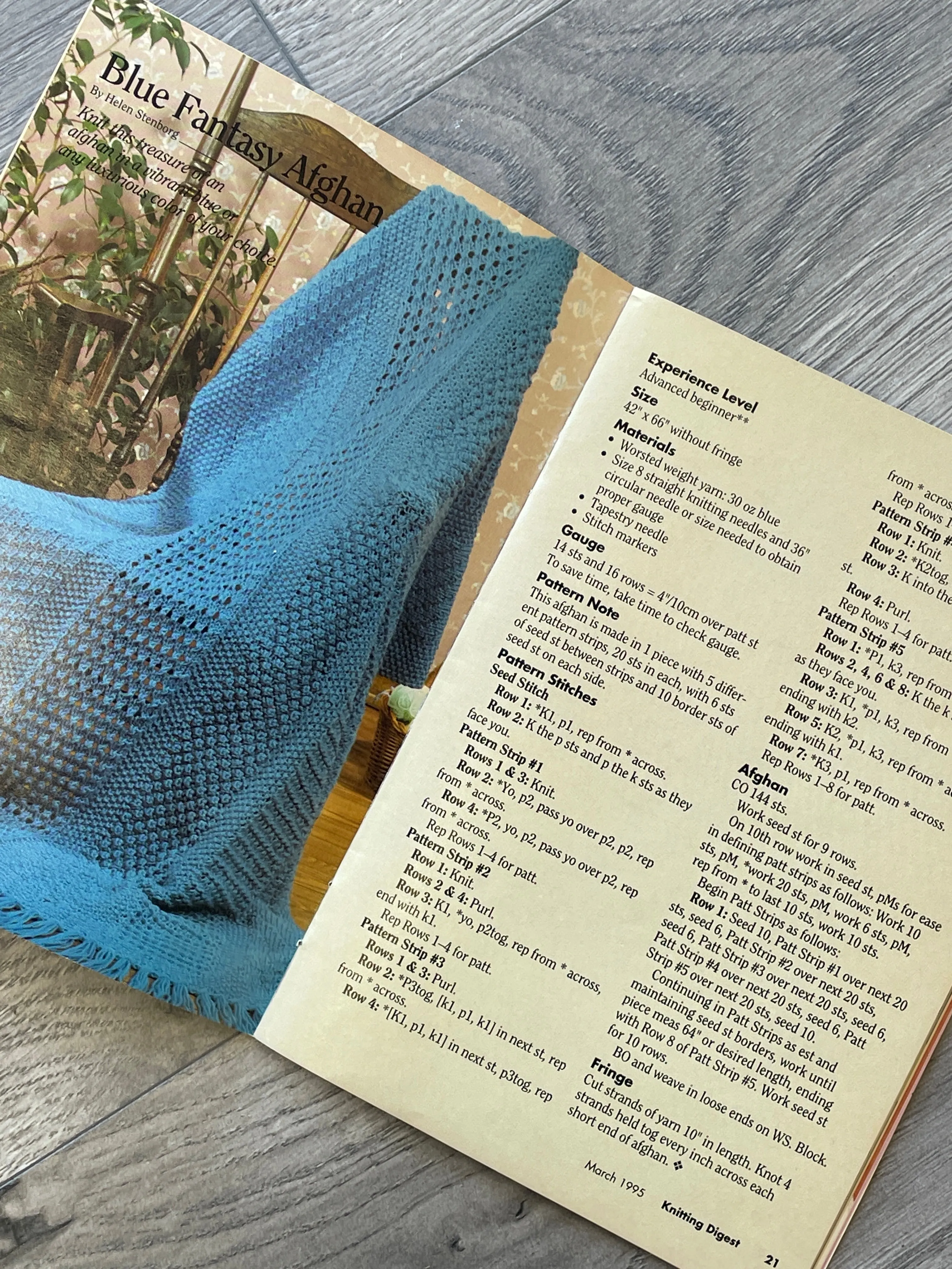 1990's Knitting Magazine Bundle - "Knitting Digest"