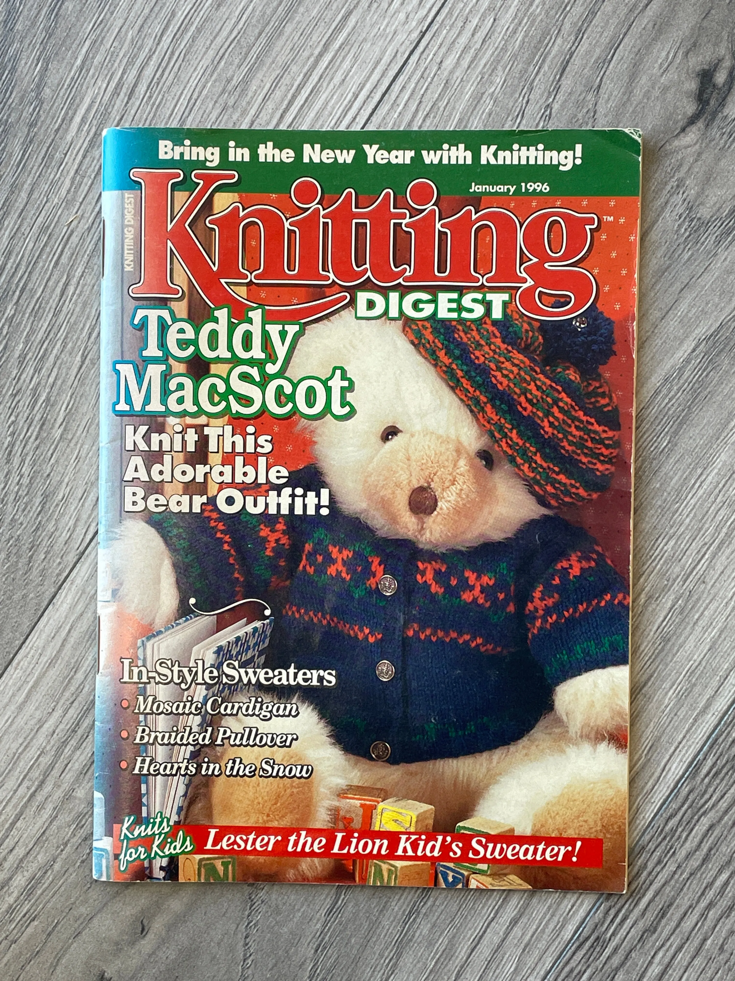 1990's Knitting Magazine Bundle - "Knitting Digest"