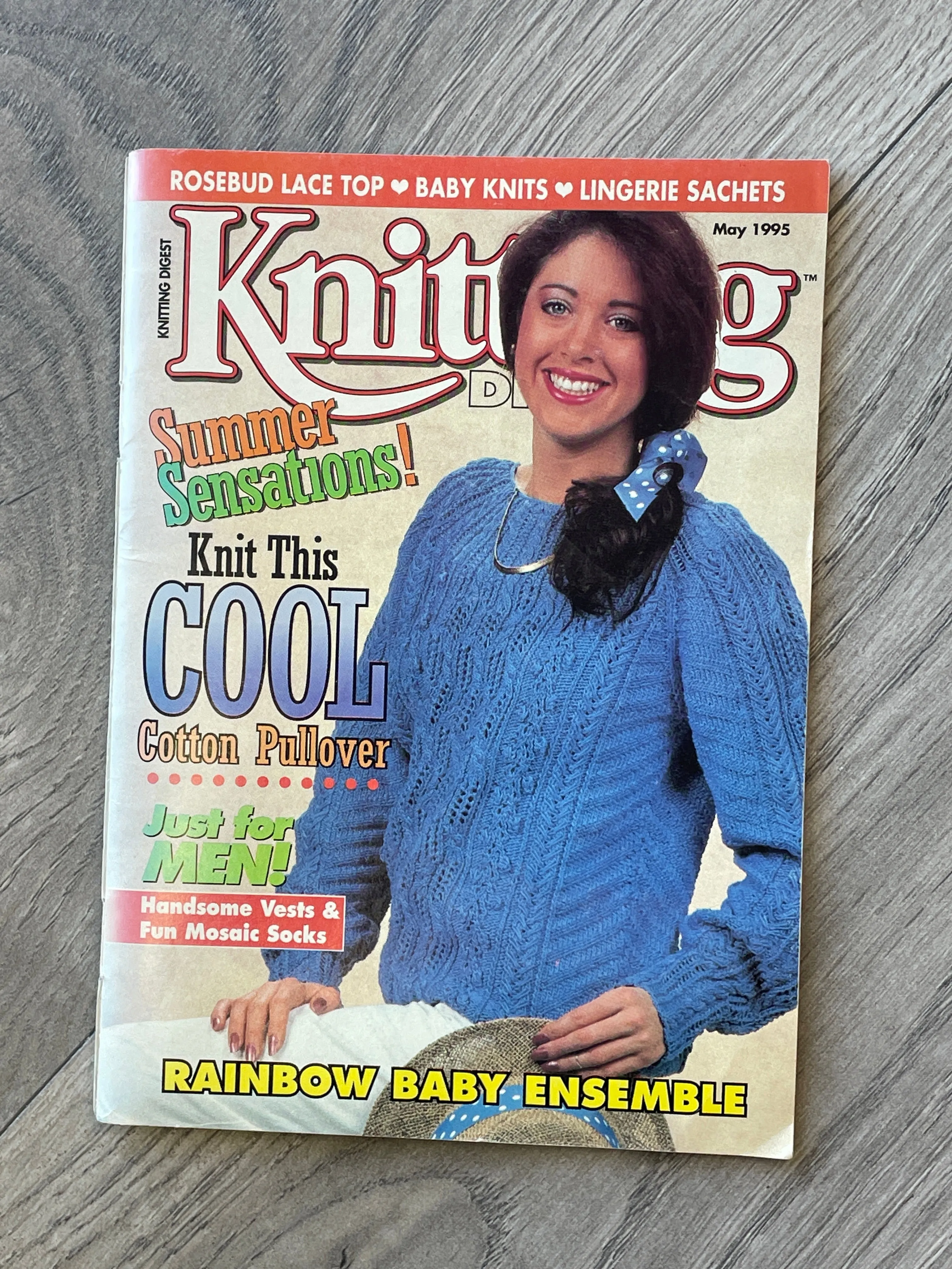 1990's Knitting Magazine Bundle - "Knitting Digest"