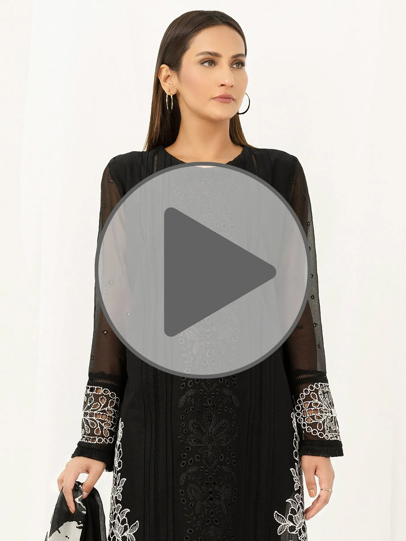 2 Piece Lawn Suit-Embroidered (Pret)