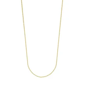 20 INCH YELLOW GOLD CABLE CHAIN