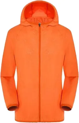 2025 Outdoors Cycling Sun Jacket Raglan Long Sleeve Stretch Sunscreen Hooded Solid Trendy Jackets Zipper Sport Coat