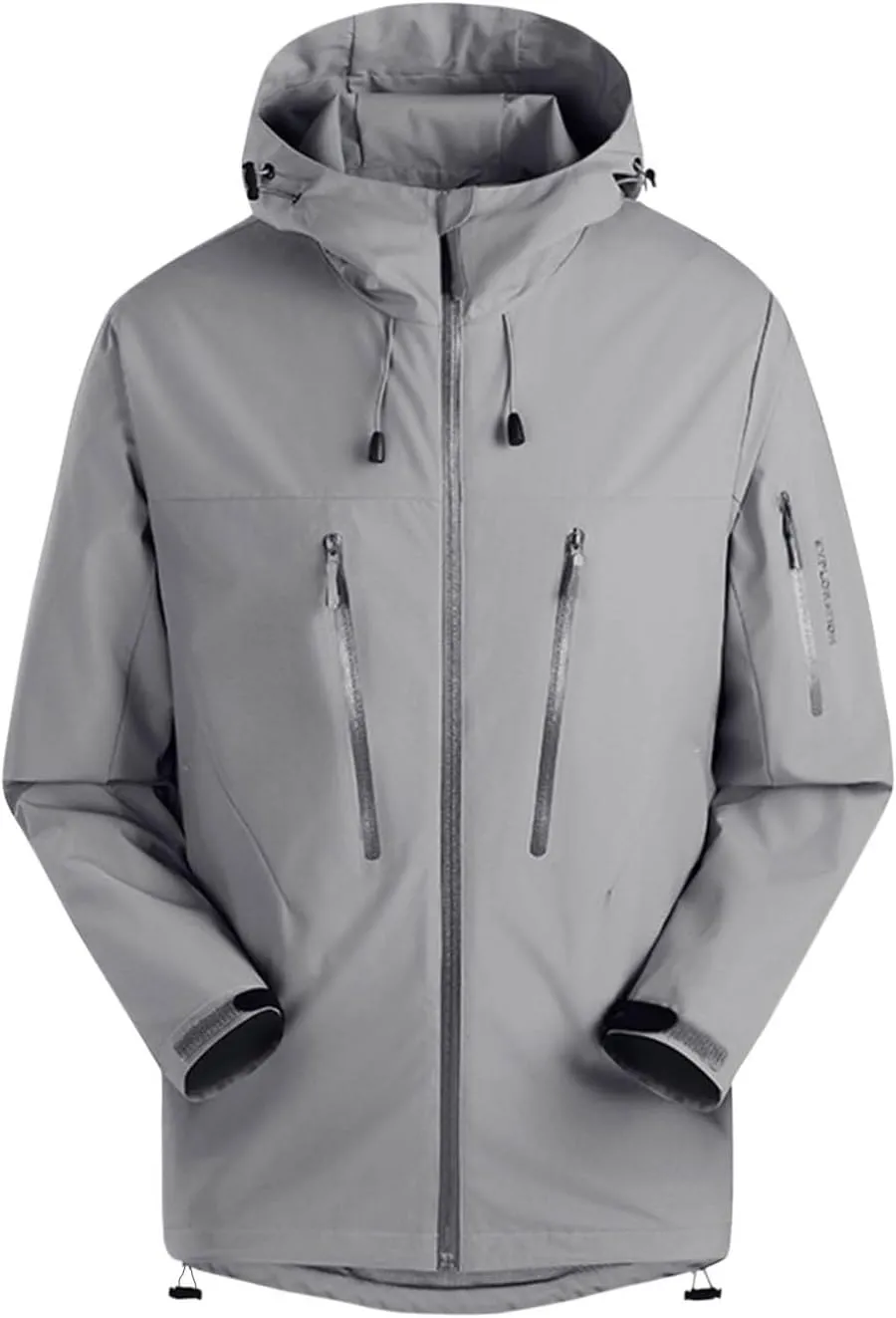 Akklian Women's Waterproof Outdoor Snowboard Breathable Ski Jacket Winter Warm Fleece Lined Windbreaker Zip Up Hooded Jacket