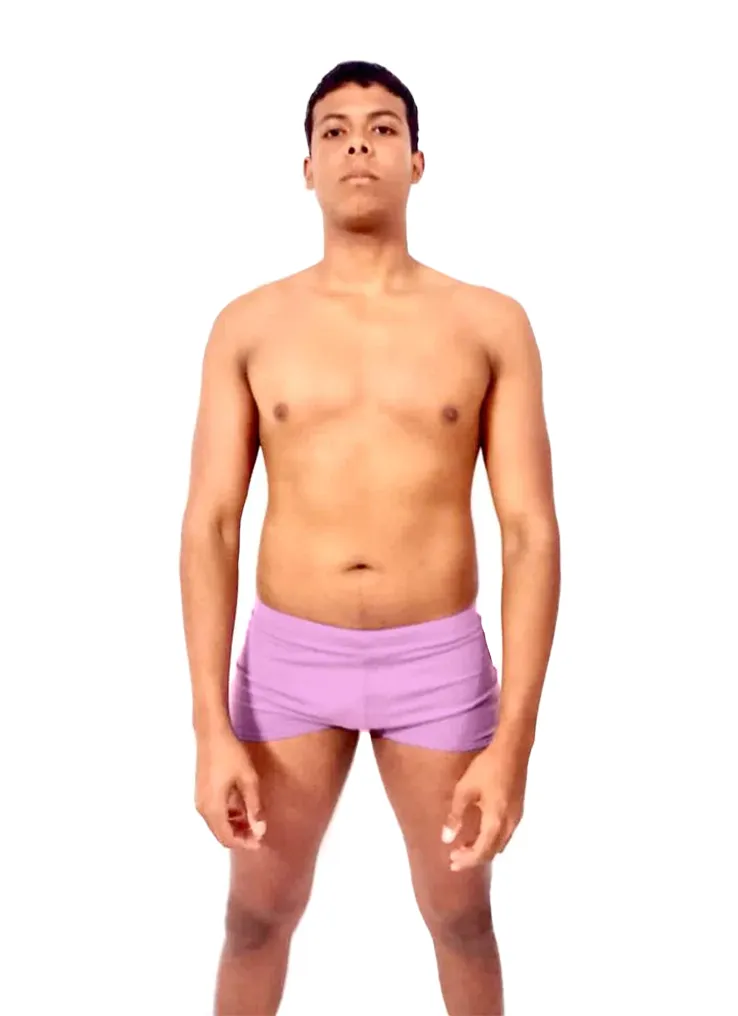 Brazilian Style Trunks, Lilac, Supplex