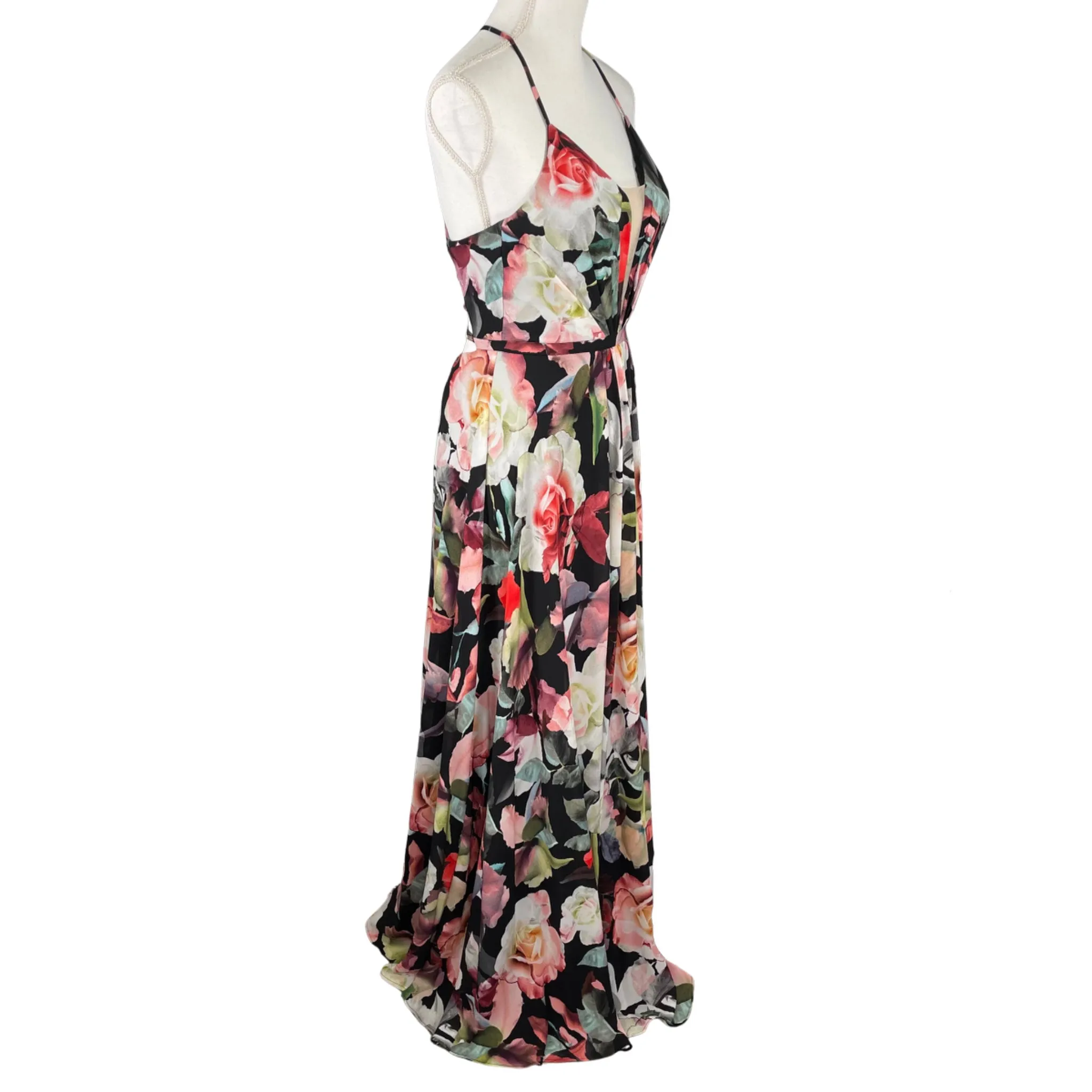 Cache Floor Length Floral Gown