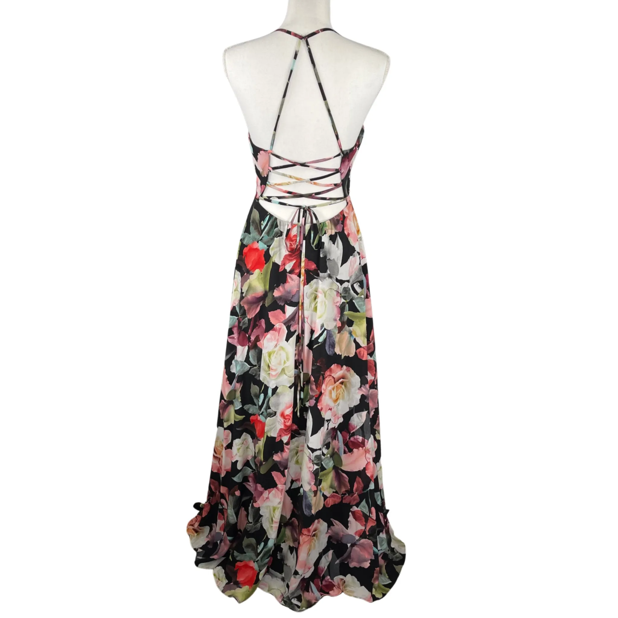 Cache Floor Length Floral Gown