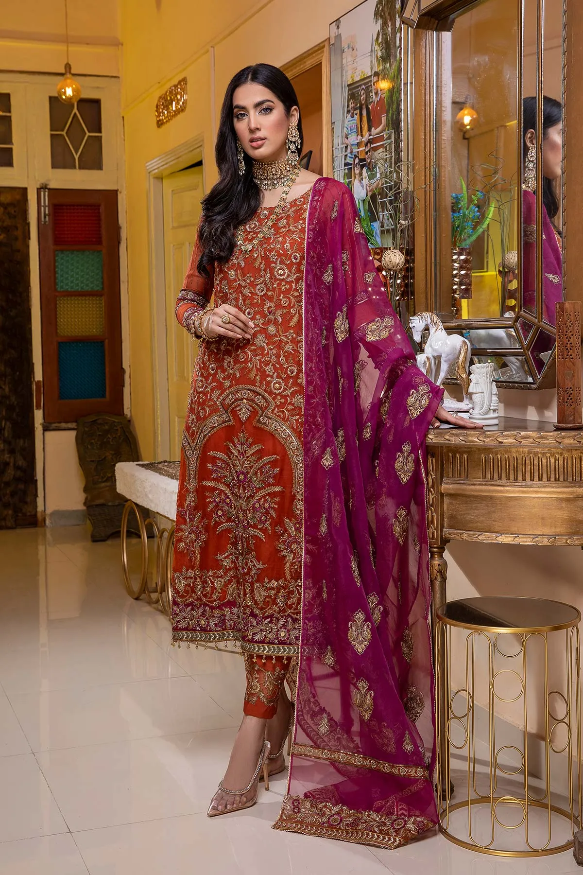 Charizma Dastan-e-Jashan Formal Chiffon Collection – DJ22-05