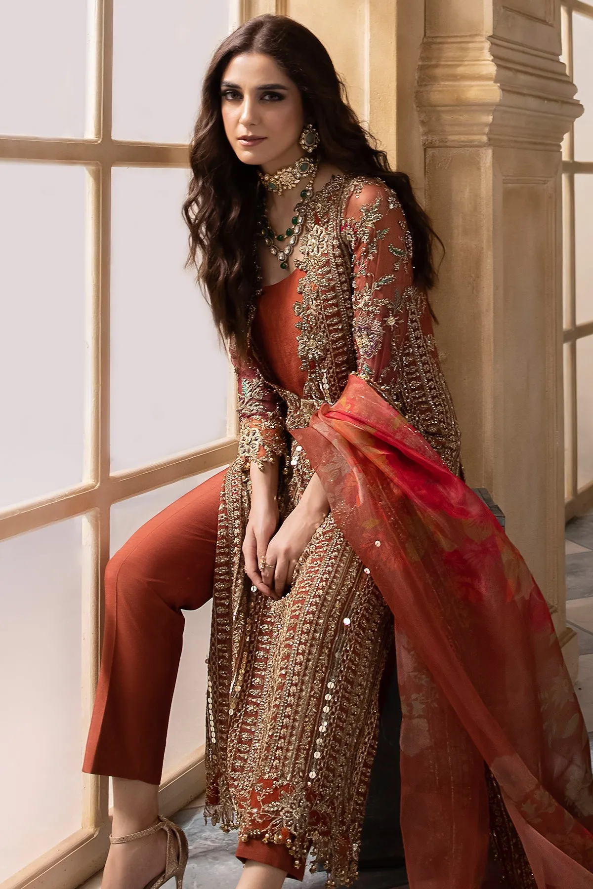 Charizma Dastan-E-Jashan Premium Chiffon Formals – DJW4-04