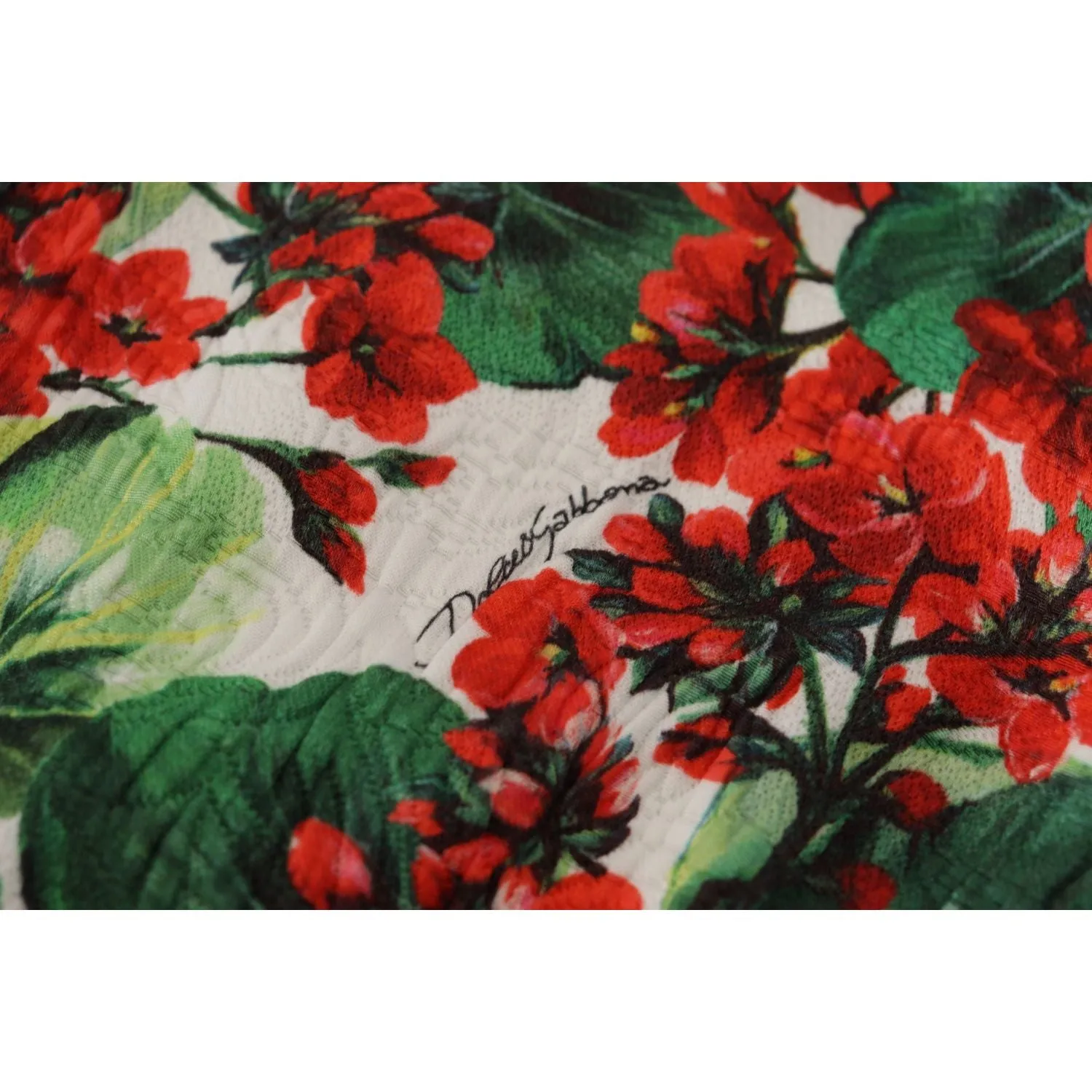 Dolce & Gabbana Multicolor Floral A-Line Dress