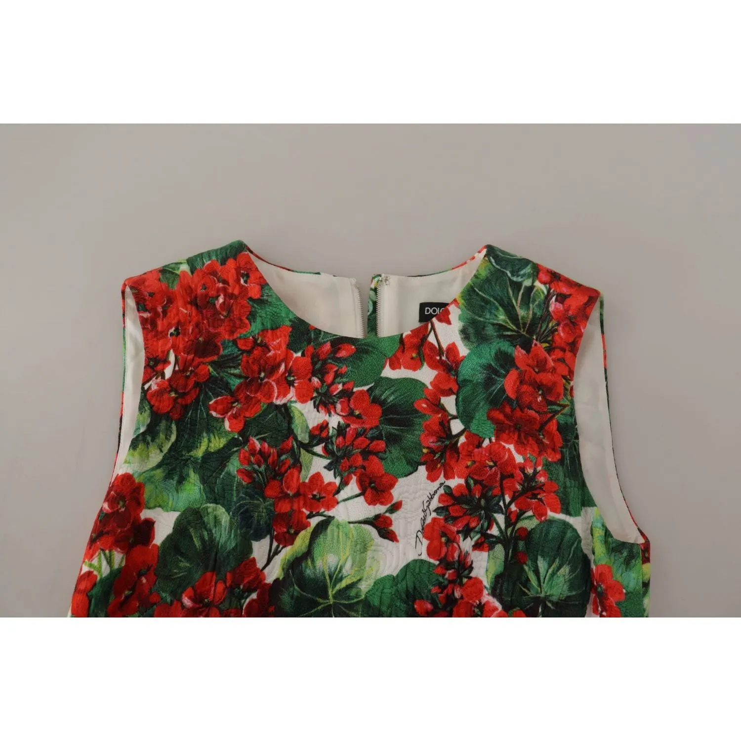 Dolce & Gabbana Multicolor Floral A-Line Dress