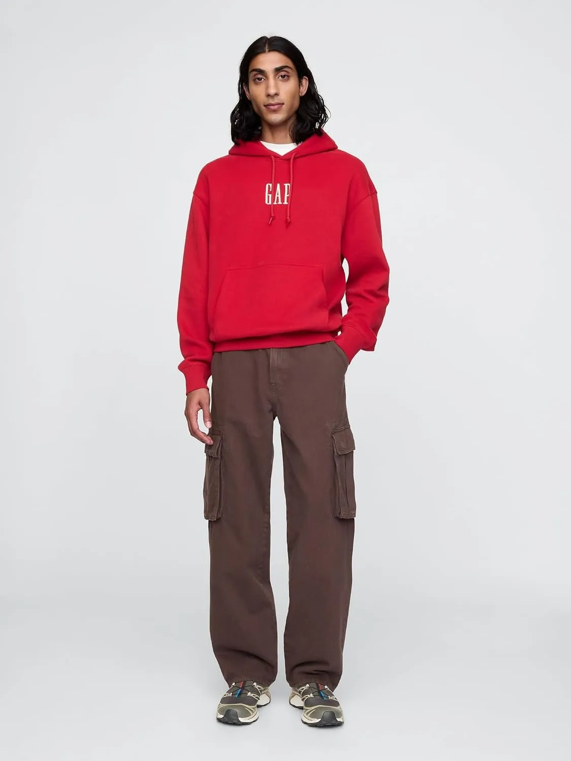 GAP Men's Logo Corp Hoodie