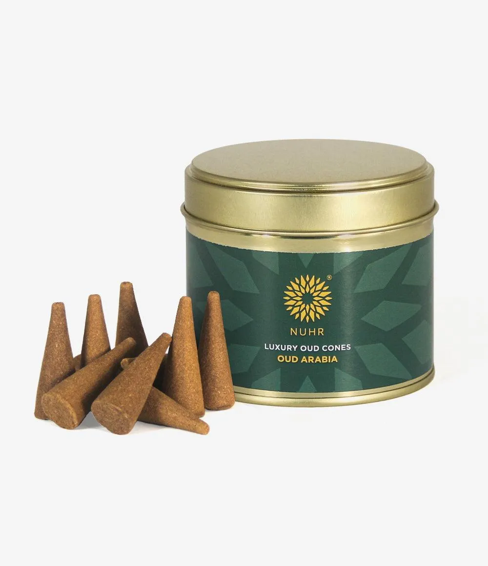 Luxury Oud Incense Cones - Oud Arabia