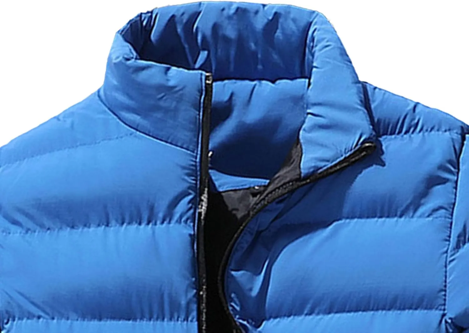 Mens Lightweight Padded Coats Flight Bomber Puffer Outwear Jacket Windproof Down Packable Winter Jackets