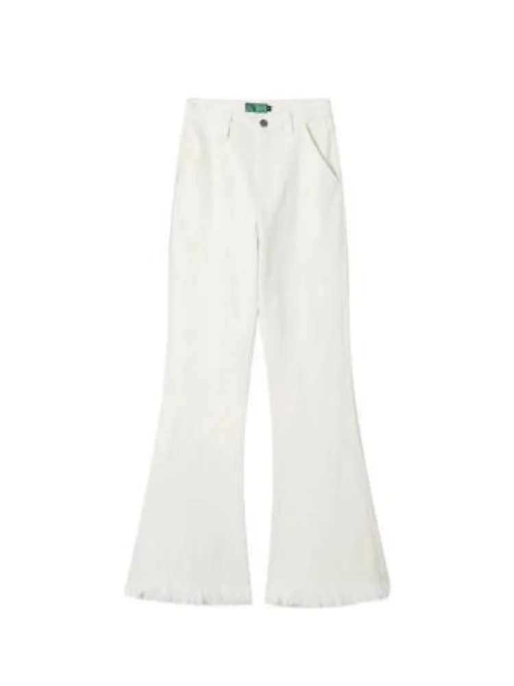Retro design bootcut jeans【s0000003399】