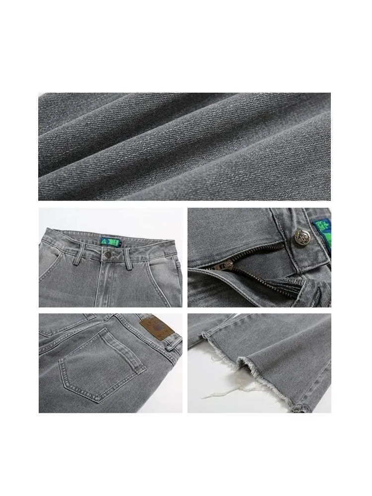 Retro design bootcut jeans【s0000003399】