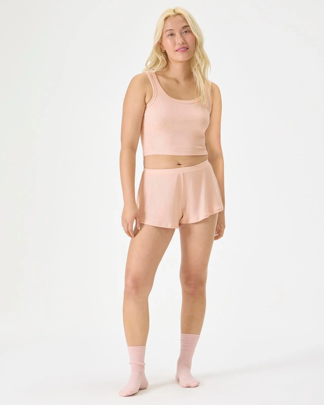 Ribbed Short