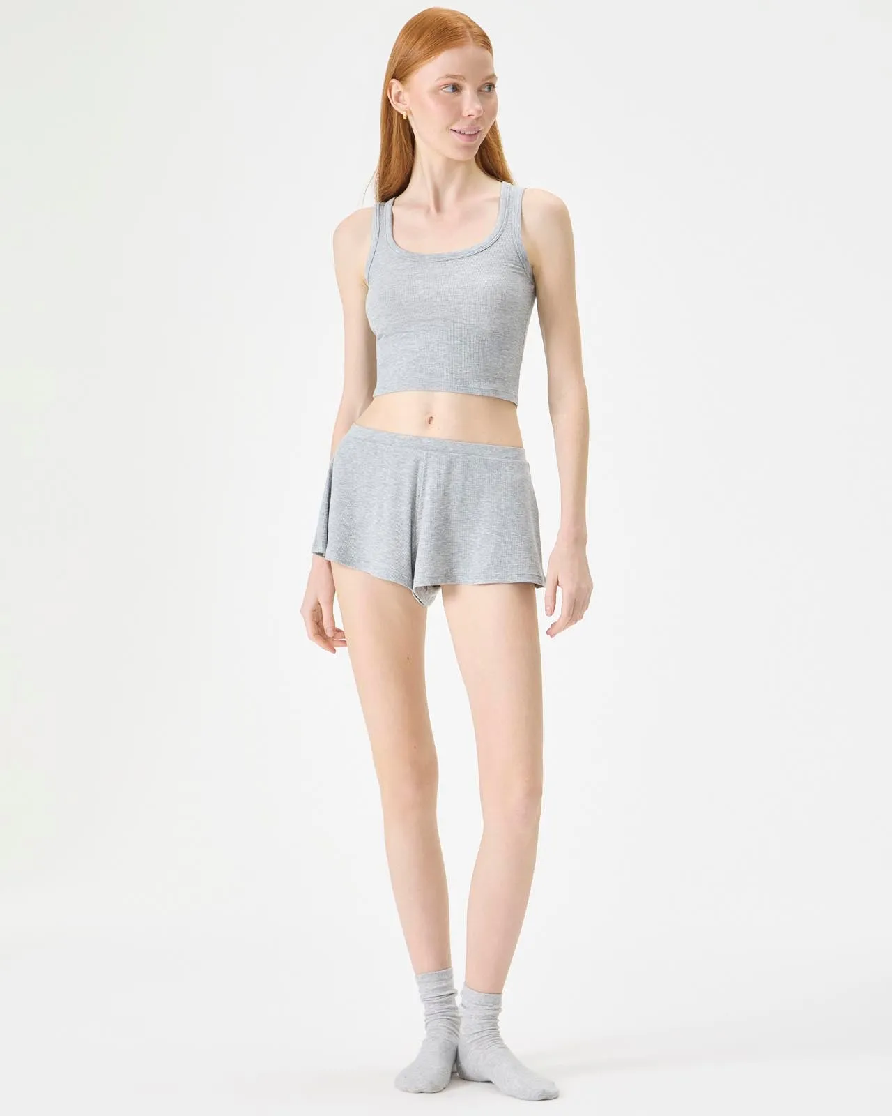 Ribbed Short
