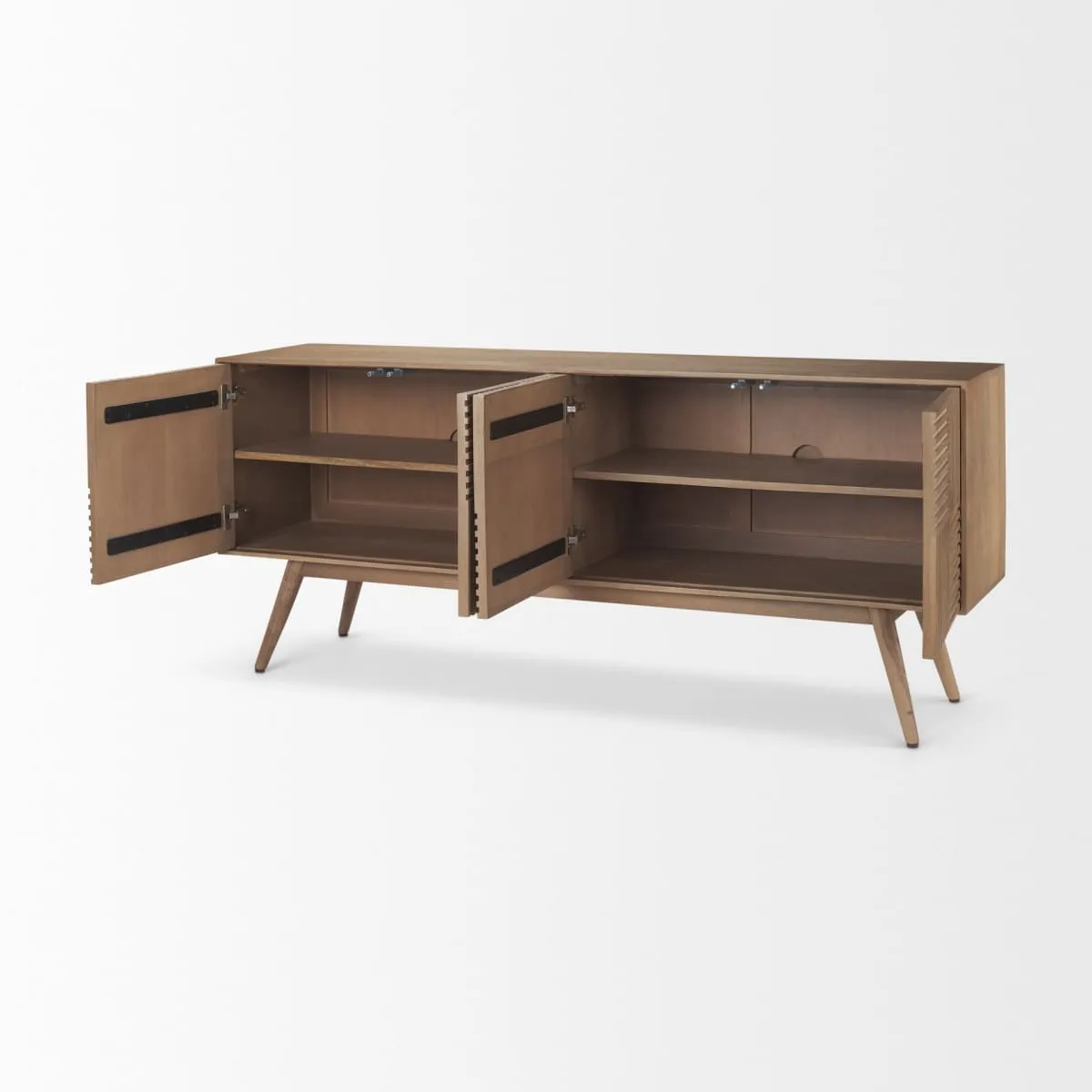 Sable Sideboard Light Brown Wood